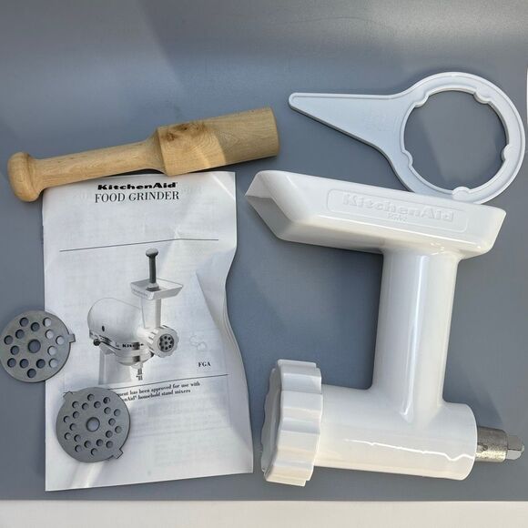 New Kitchen Aid Food/Meat Grinder Attachment for Stand Mixer~Open Box - Picture 1 of 4